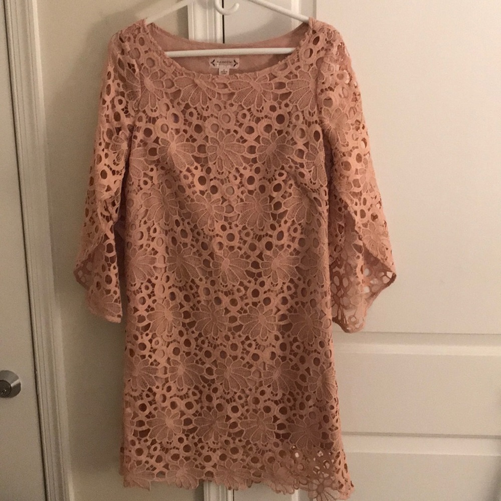 Flower lace dress